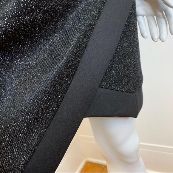 Express Tulip Black Sparkle Skirt - Picture 4 of 6